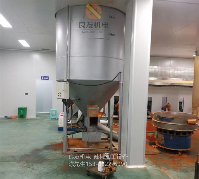 辣椒面振動篩|吸料機